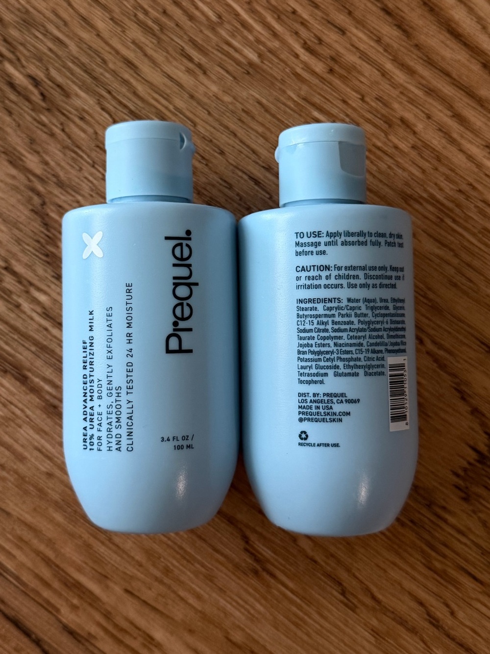 Prequel Ultra Advanced Relieving Milk - Pack of 2 - 3.4 FL OZ each